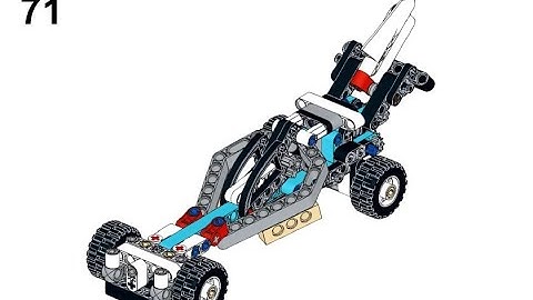LEGO® 42133 Alternate Build - Technic Telehandler - Dragster Off-Road