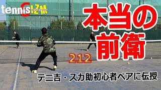 【テニスダブルス改革】前衛の本当の動きを知るだけでそのペアは強くなる。【tennisism212】