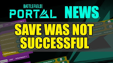 Battlefield 2042 Portal Rules Editor - Save was not successful, Portal Server Down...can’t save?