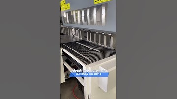 Aiotek fully automatic panel bender #bender #cnc #sheetmetal #machine #manufacturing