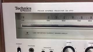 Technics SA-200 Stereo Receiver