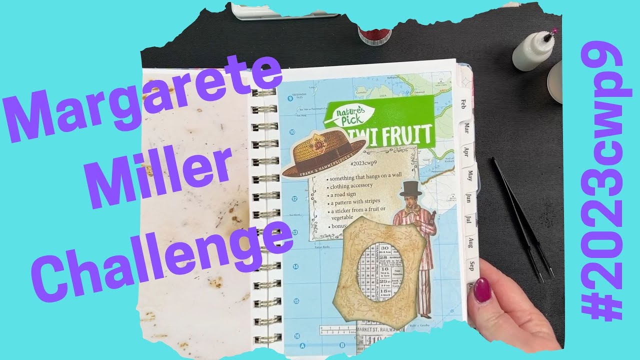 #2023cwp9 Margarete Miller Collage Challenge - YouTube