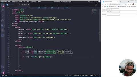 Como calcular datas com javascript