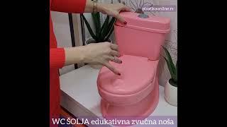 Wc Šolja Edukativna Zvučna Noša - Plastika Online