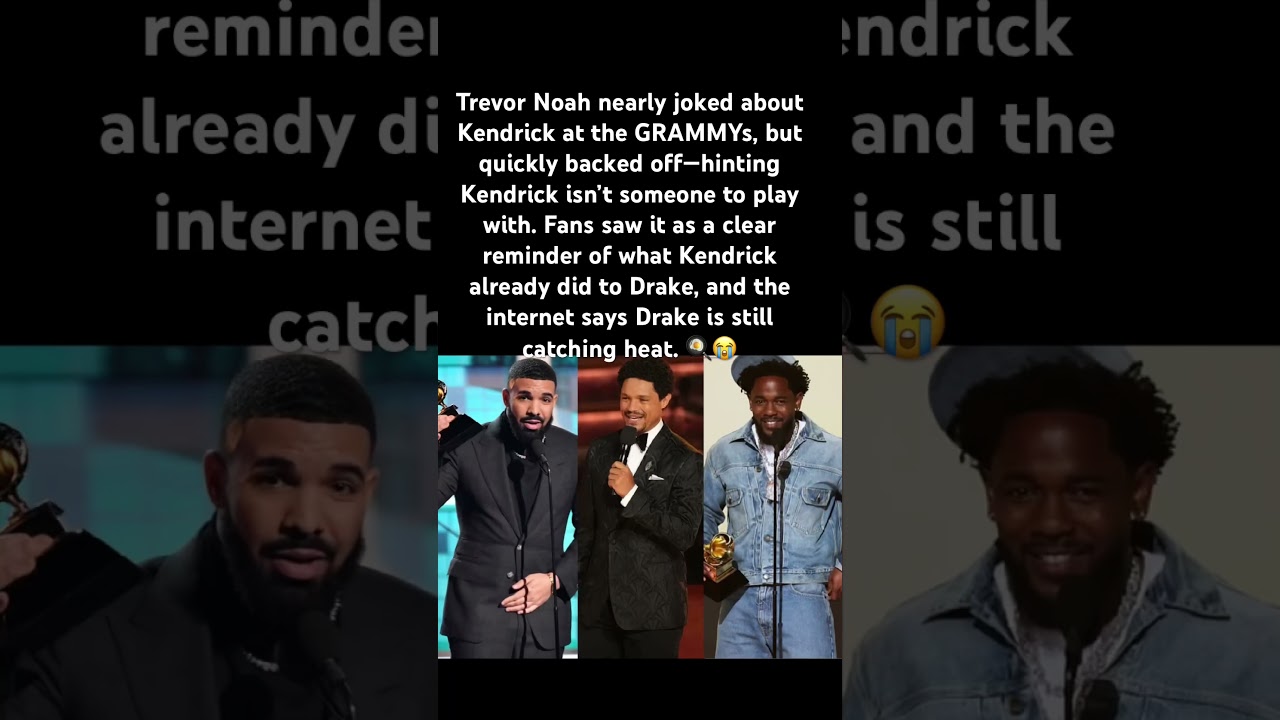 Trevor Noah shades Drake again 🍳😭