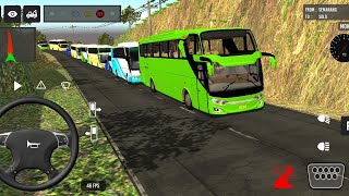 Euro Bus Driving Game public Transportation 2024💥😮 Indonesia Bus Simulator New Android Gameplay #87 screenshot 5