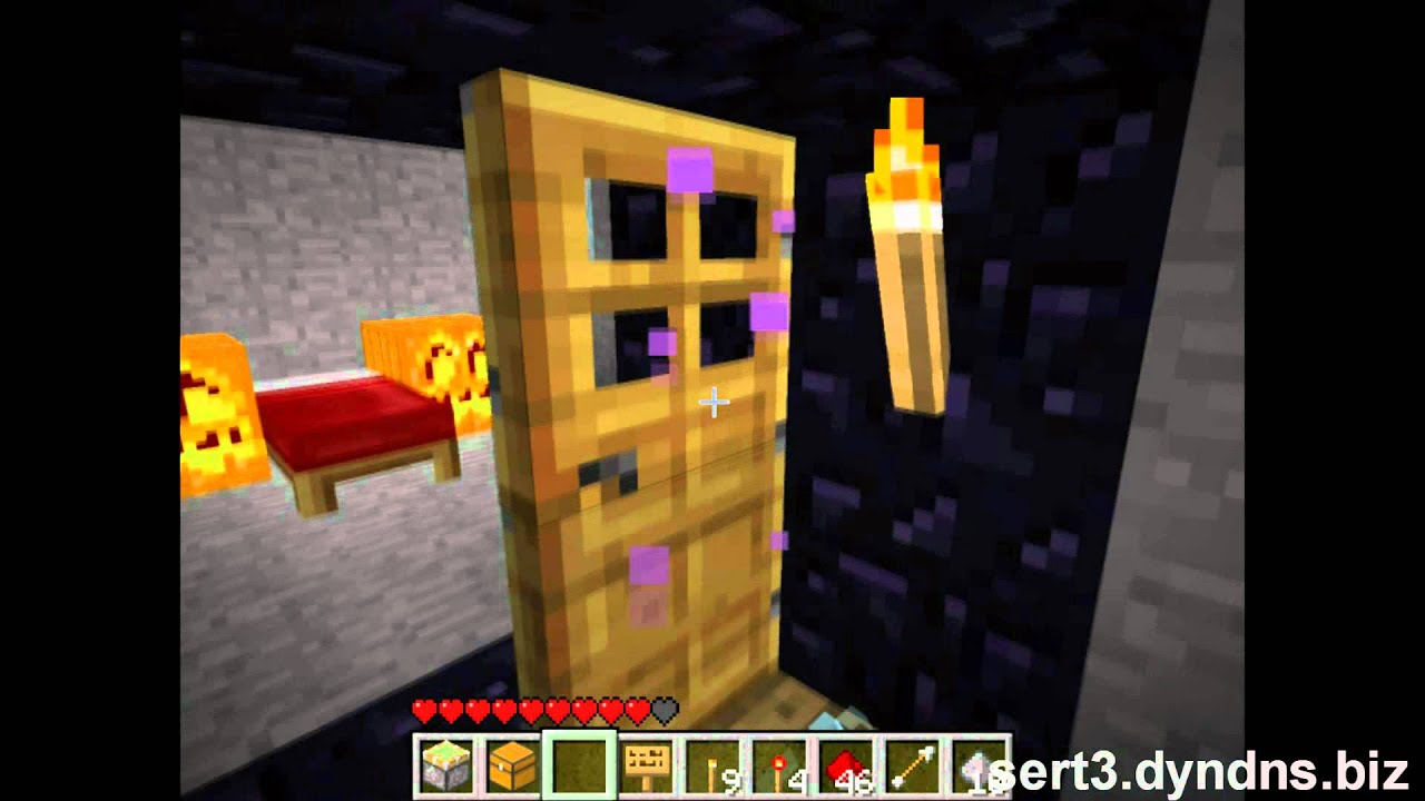 Minecraft 1.7_02 Double Door Glitch
