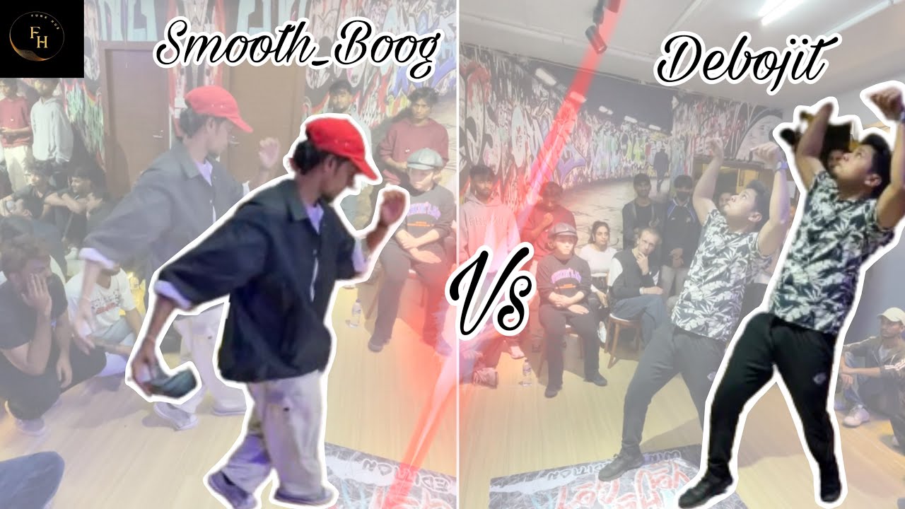 "Ultimate Popping Showdown: Smooth Boog vs. Debojit | Top 16 Dance Battle Highlights!"