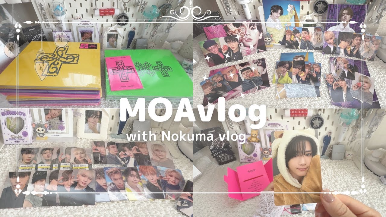 MOAvlog】TXT Album Unboxing!! 7TH YEAR: A Moment of Stillness in