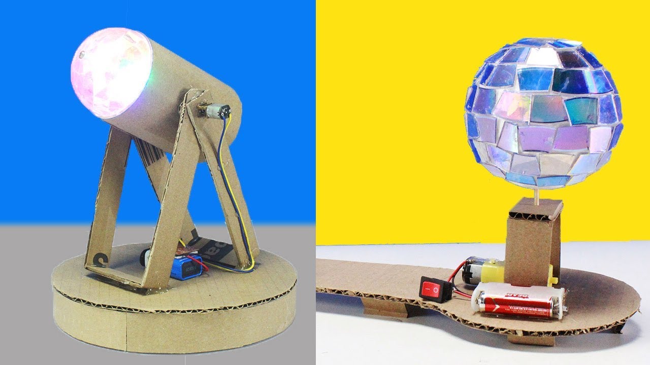3 Amazing DJ Light ideas Make at Home YouTube