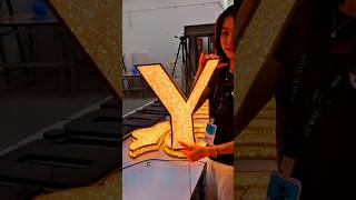 Various styles of illuminated signs, one for every shop. #ledsign #signmaking #storefront #factory