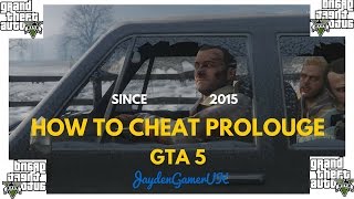 GTA5 How to cheat and complete Prologue Quick. GTAV modding glitching, PC,xbox360,Xboxone,PS3/4 screenshot 5