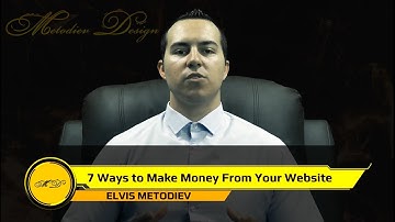 7 Ways to Make Money From Your Website - Metodiev Design