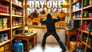 Day 1 Trying to Survive 10 Days in a Zombie Apocalypse... screenshot 2
