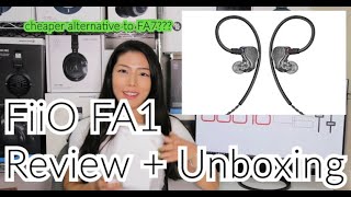 Fiio FA1 Earphones Review & Unboxing