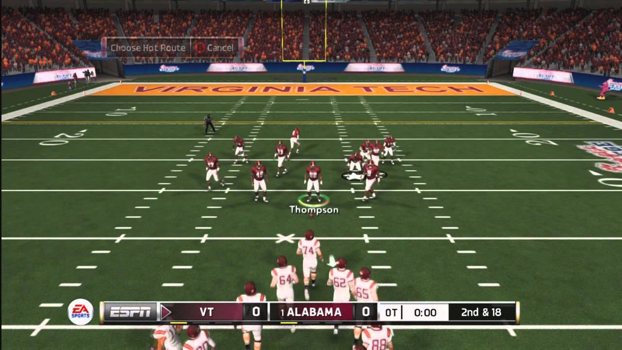 NCAA Football 14  "34 Defense UNIVERSAL NANO BLITZ" NCAA 14 Football Defense Strategies