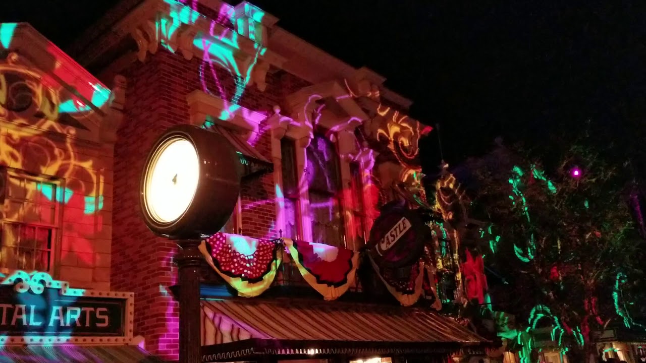 Mickey's Mix Magic fireworks and dance party 4-3-2019