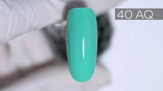 Gel polish № 40AQ | “Aquamarine” Collection by KODI PROFESSIONAL