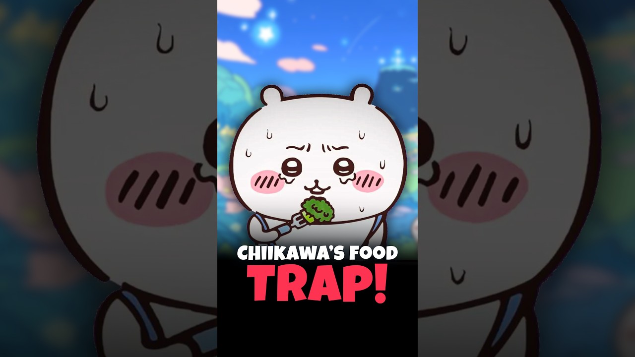 The Dark Truth About Chiikawa's Food! #shorts #chiikawa #kawaii