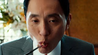 松重豊、「孤独のグルメ」ばりに大好物をドカ喰い！　カゴメ「野菜一日これ一本」新TVCM「あなたの大好物に、合うのだ。」篇