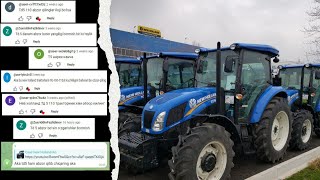 New Holland TD5.110 трактор обзори! нархи комментда