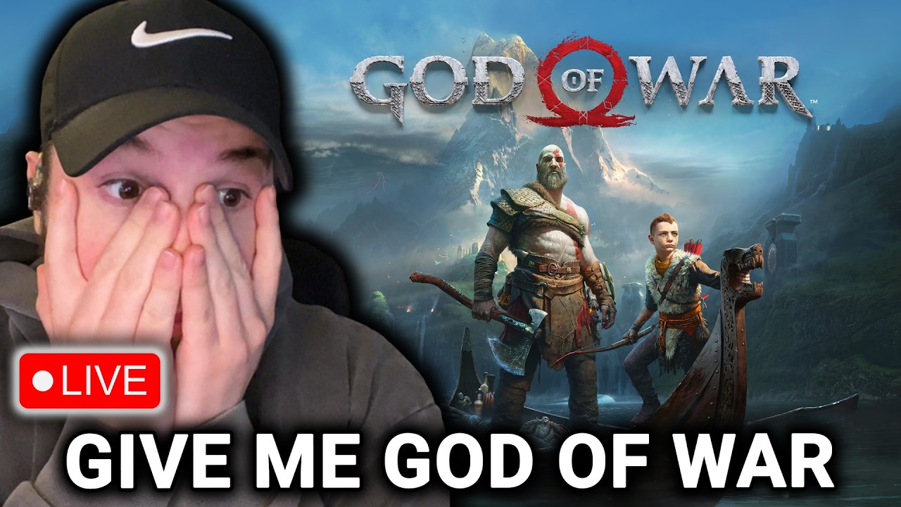 🔴LIVE - (Give Me God of War) FIRST TIME PLAYING GOW 2018! | #gaming #godofwar