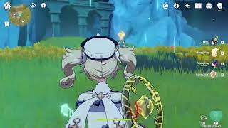 [1min]6 pillar Circle puzzle, Sea of cloud liyue, Genshin Impact Guide and solution