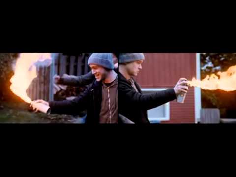 50/50 Paint Burning Scene