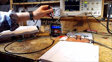 Old Yaesu Filter installed Between Termination Insensitive Amps on New BITX Transceiver
