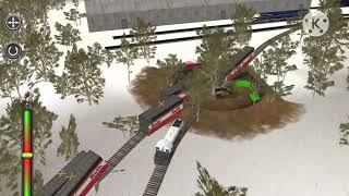 Trainz 2 crashes into 5