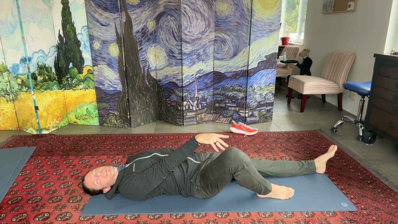 Happy Penguins. Connect core, activate posterior chain, move with length and space.