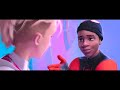 Spider Man Into The Spider Verse Miles Sends His Spider Friends Back Home Scene
