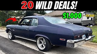 20 Cool Classics Cheaper Than You Think! ($1K–$8 5K)