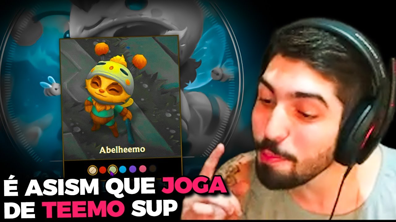JUKES MOSTROU COMO FUNCIONA UM TEEMO SUPORTE DE QUALIDADE! | CORTES DO JUKES