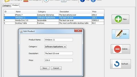 Java Swing and Hibernate Practical Tutorial