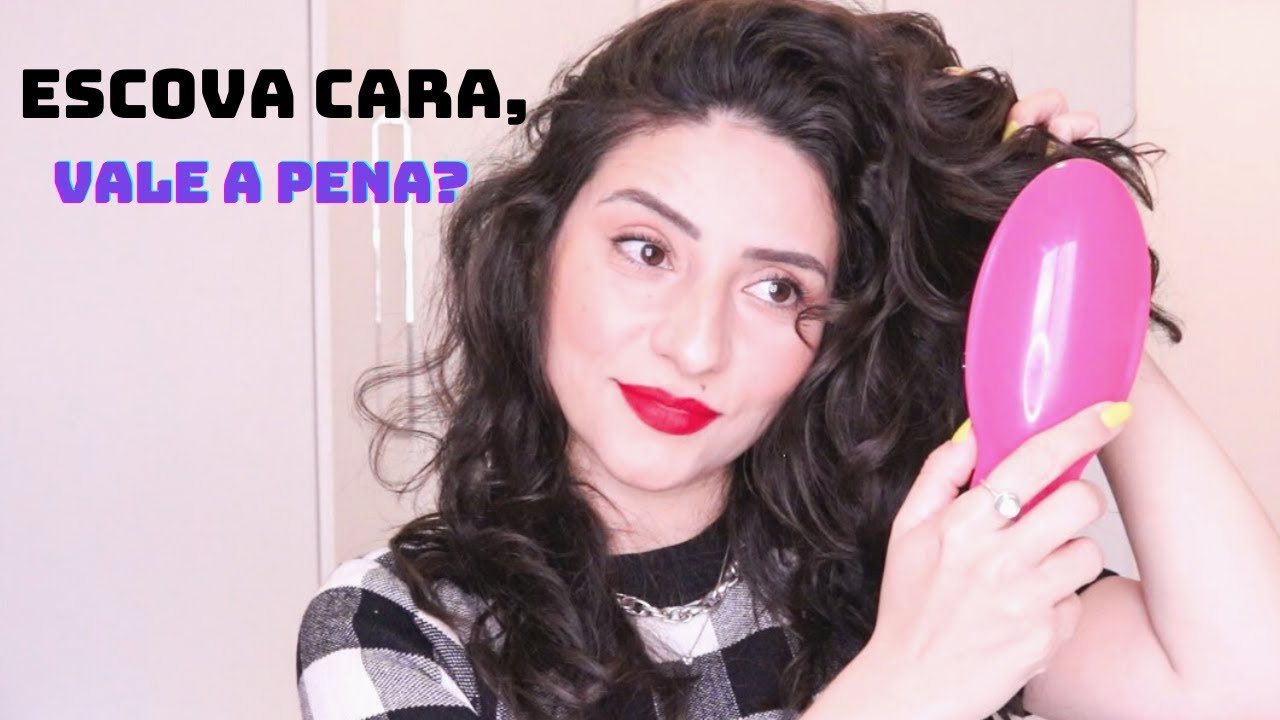QUAL É A MELHOR ESCOVA OU PENTE PARA CABELO ONDULADO / TANGLE TEEZER VALE A PENA?