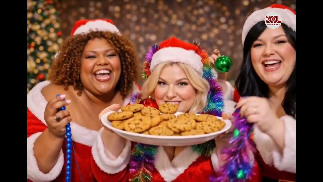 «Рождественский хаос USSBBW 🎄 | Много смеха, много взглядов, много праздничного веселья! | Модели...