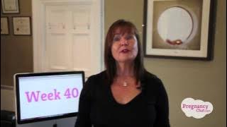'40 Weeks Pregnant' by PregnancyChat.com @PregChat