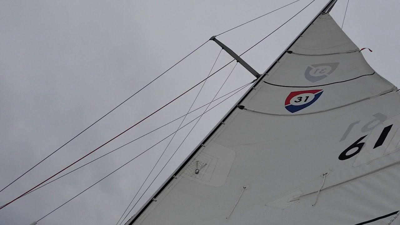 11/27/19 Northeast River, Sailing in 20+ Knots