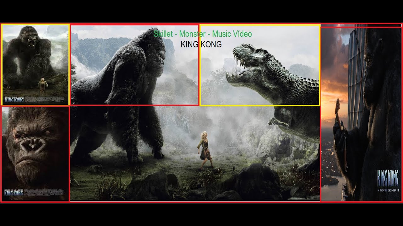 Skillet - Monster - Music Vídeo KING KONG