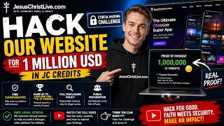 Hack Our Website & Earn Up To $1 Million in JC Credits, World's Biggest FaithTech Security Challenge
