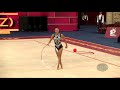 IZABEKOVA Aisha (KGZ) - 2019 Rhythmic Worlds, Baku (AZE) - Qualifications Hoop