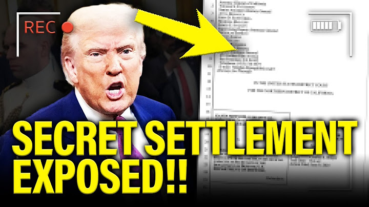 Acuerdo secreto de Trump expuesto en una importante demanda