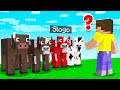 GUESS Which COW Is The REAL SLOGO! (Minecraft)