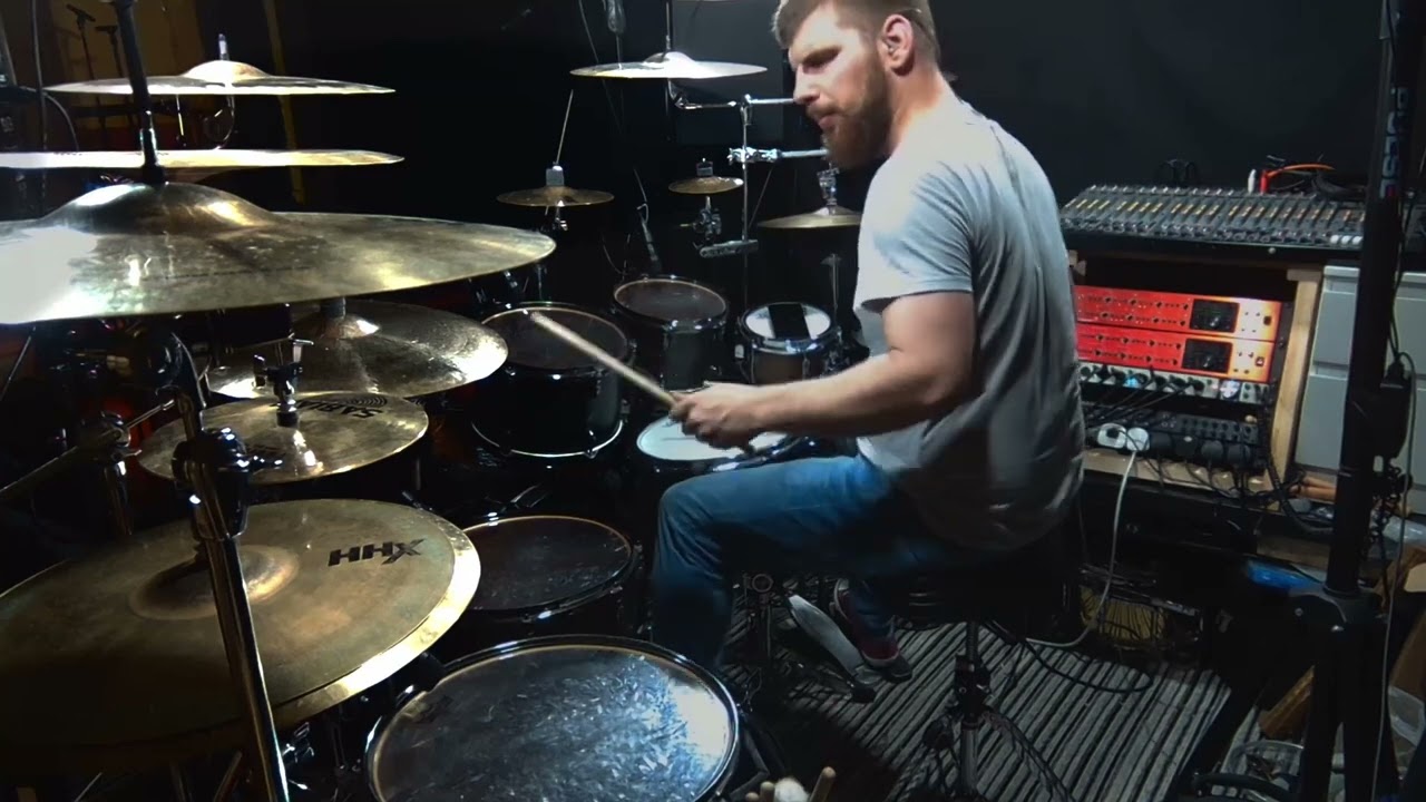 Ravenlight - Reflections [Studio Drum Cam by Michał Bugajski]