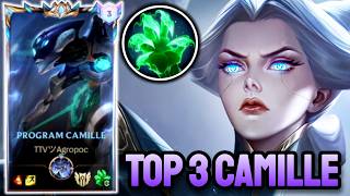 WILD RIFT CAMILLE - TOP 3 CAMILLE GAMEPLAY - CHALLENGER RANKED