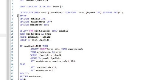 Tutorial consultas SQL Mysql, SQL Server  - Parte 2 -  Funciones