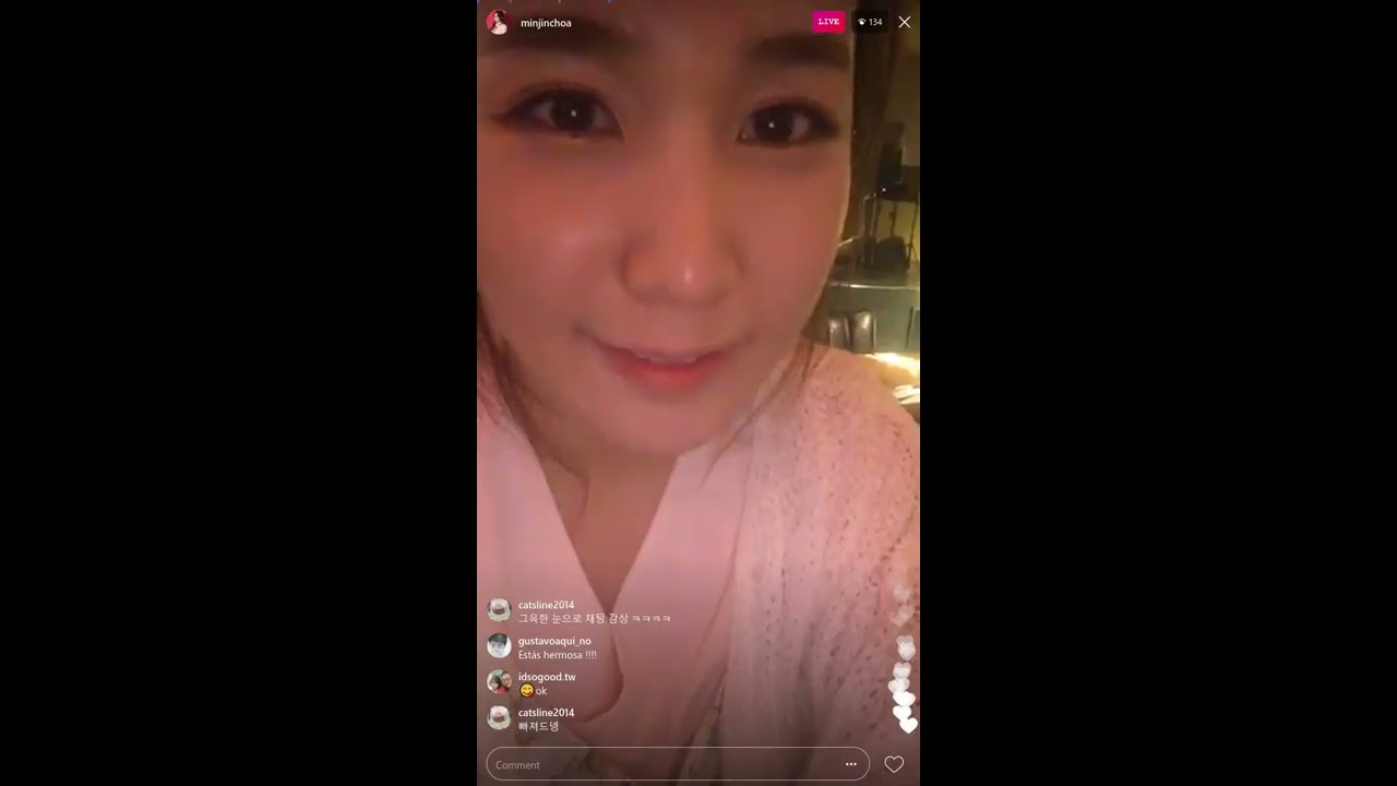 170611 heo minjin choa instagram live 170611 heo minjin choa instagram live