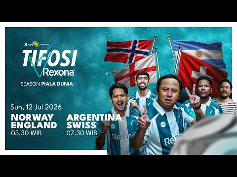 🔴 NORWEGIA vs INGGRIS | ARGENTINA vs SWISS Tifosi Live Reaction | Haaland vs Harry Kane | 4 Besar