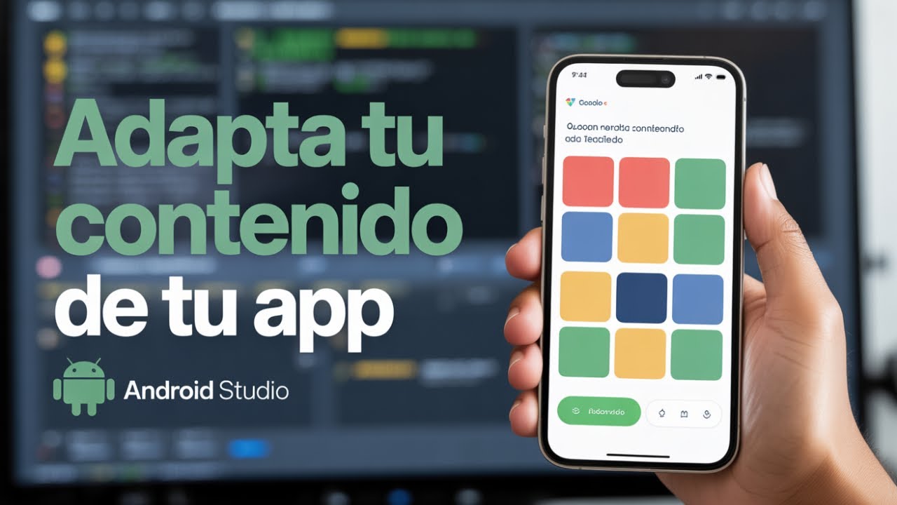 Android Studio : Crea Apps Adaptables a Todos los Dispositivos - YouTube